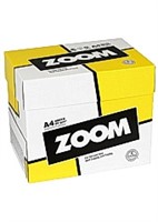 Zoom Kopieringspapper A4 Hålat, 80 gram, 2500ark/krt