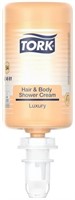 Tork S4 Luxury Hair & Body Duschcreme, 1 liter