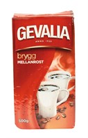 Kaffe Gevalia Mellan Brygg, 500 gram