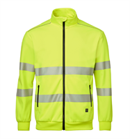 Topswede 283 Sweat Fullzip Gul Klass 3 XS