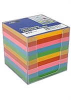 POST-IT Blockkub Rainbow inkl. hållare 90x90
