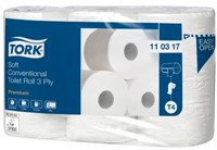Tork Premium Toalettpapper T4, 3-lags, 34,7m/rl, 42rl/fp