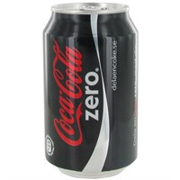 Coca Cola Zero 33cl Burk (inkl.pant), 20st/krt