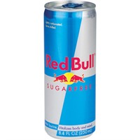 Red Bull Sugarfree 25cl, 24/krt