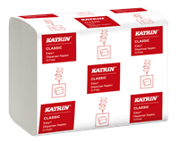 Katrin Classic EASY1 Servett 2-Lag Vit, 11760st/fp