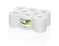 Satino CF2 Comfort C-Feed Jumbo Toilet Roll 2-lag, 180m/rle, 12rle/krt