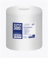 Grite Super 300 Torkrulle M 1-lag Vit, 300m/rle, 6rle/fp