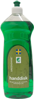 Greenshine Handdisk PET 1 liter, 10st/fp (Svanenmärkt)