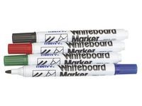 Whiteboard Marker MARVY rund 4 färger/fp