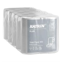 Katrin Plus 400 Easy Flush Toalettpapper 2-lag, 50m/rle, 20rle/bal