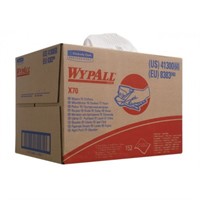Kimberly Clark Wypall X70 Dukar Bragbox Vit 1-lagers 150 ark