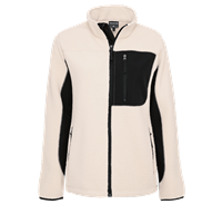 WJ85 Fleece Jacket Sand/Black Dam M