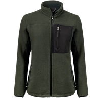 WJ85 Fleece Jacket Green/Black S